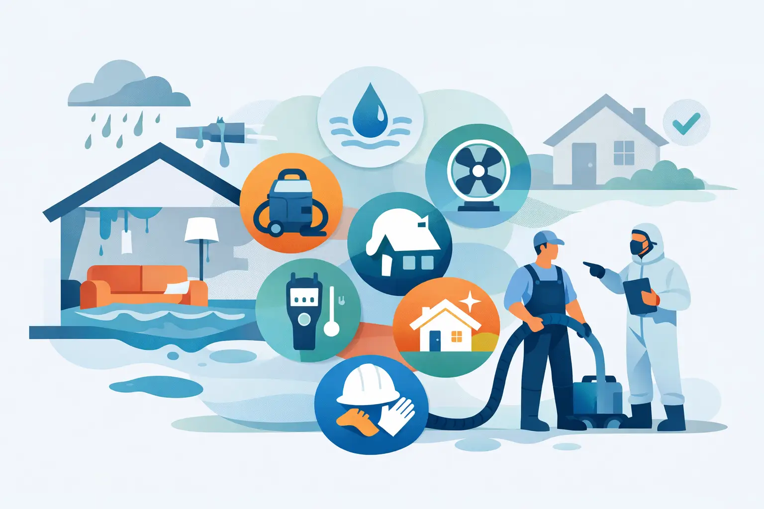 7 Water Damage Restoration Steps That Matter