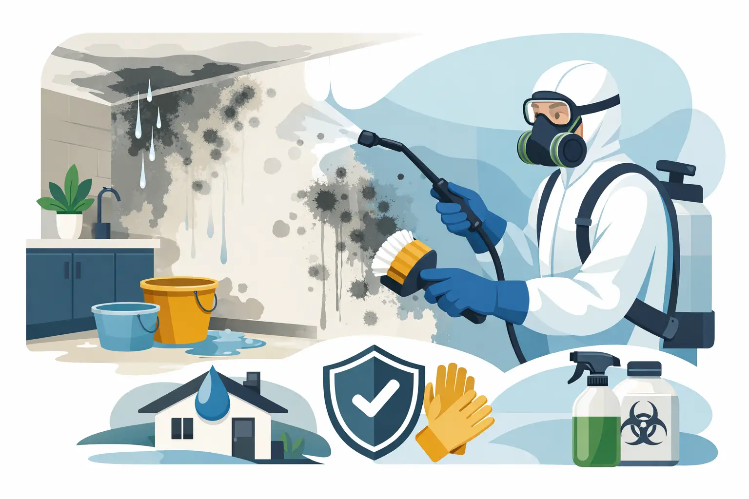 Mold Removal After Water Leak: What to Do