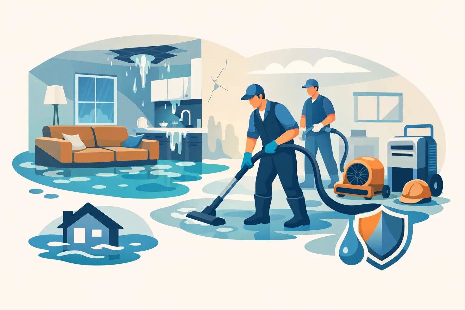 What Is Water Damage Restoration Service?