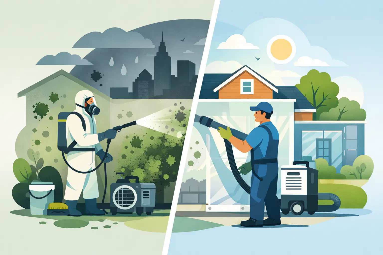 Mold Removal vs Remediation for Ohio Homes