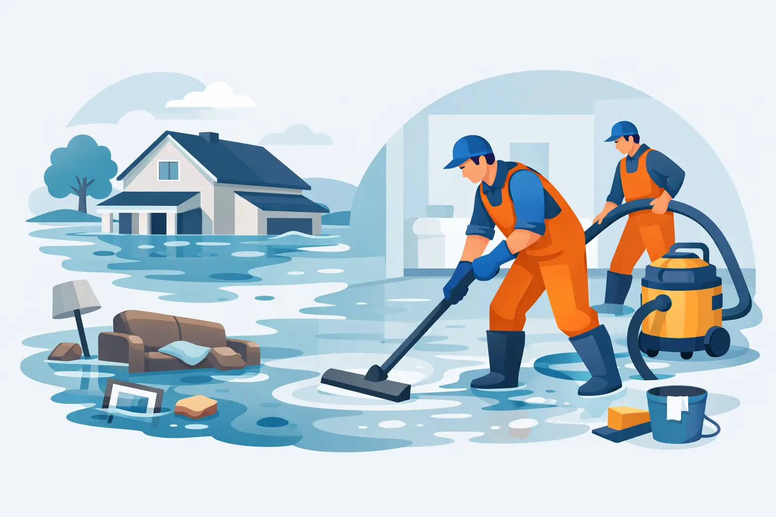 Residential Flood Cleanup Complete Guide