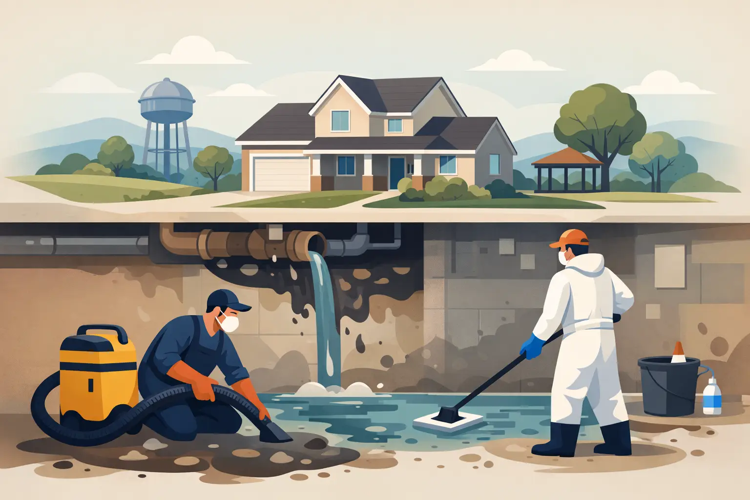 Sewage Cleanup Service for Mason, Ohio Homes
