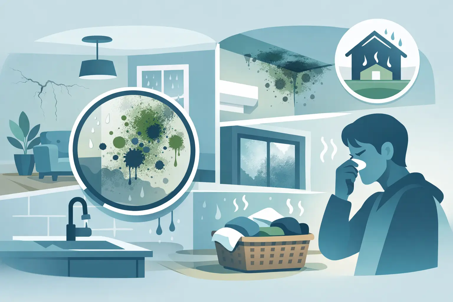 When Does Mold Grow Indoors? Warning Signs