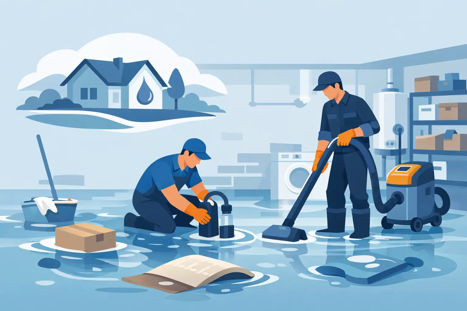 Best Basement Flood Cleanup Companies Near Mason