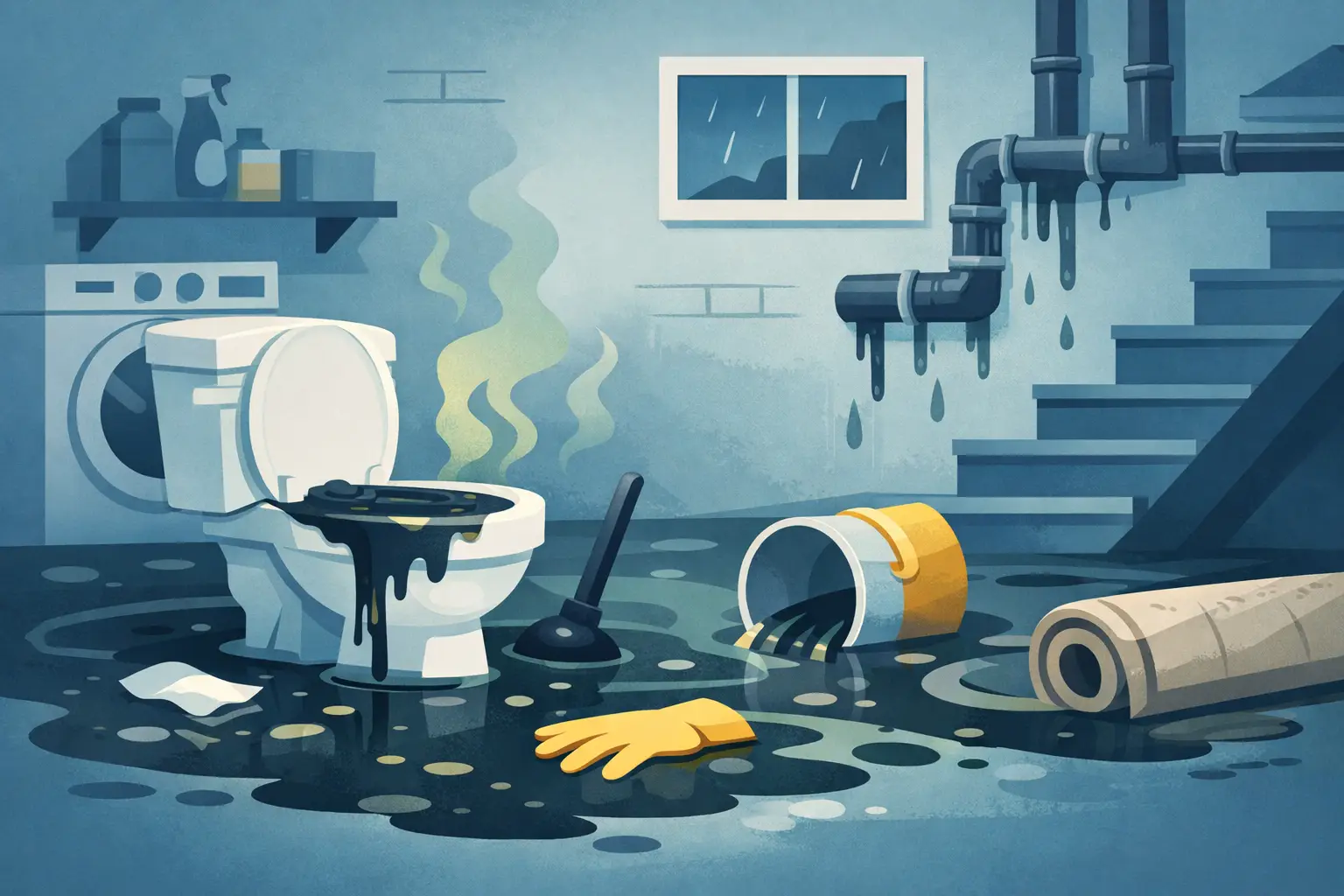 Is Sewage Backup Dangerous Indoors? What to Do