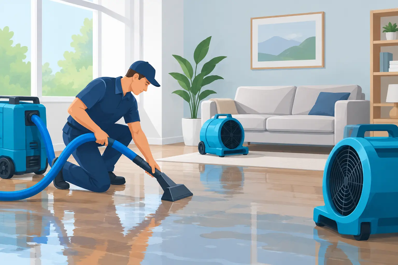 A Guide to Emergency Property Drying After Water