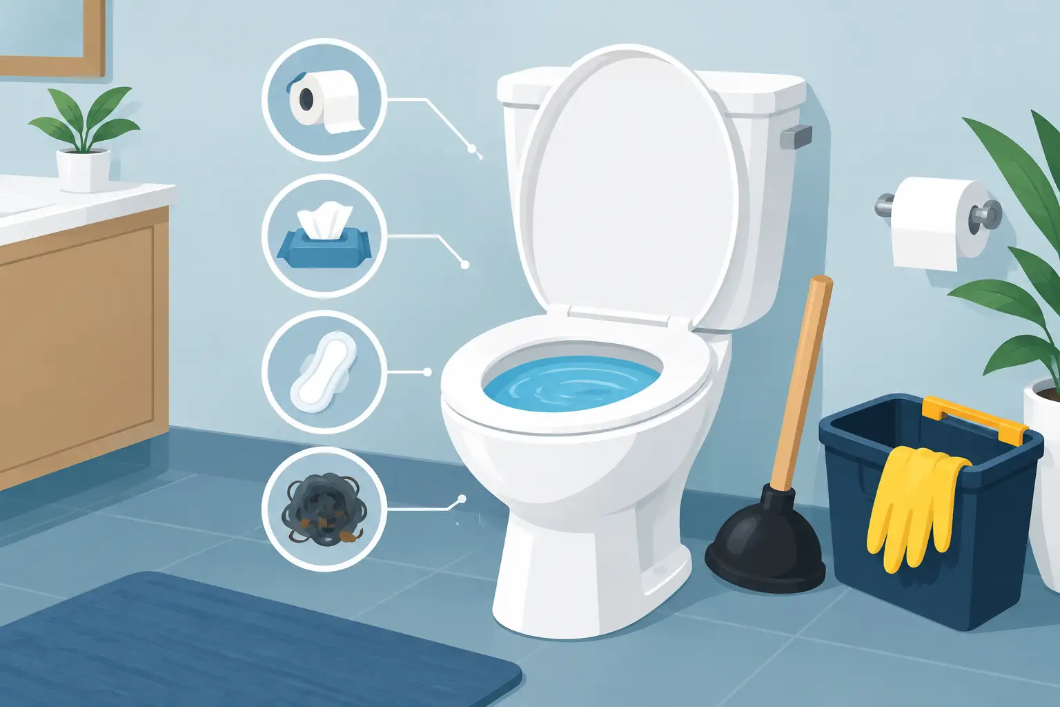 Common Toilet Backup Causes and What to Do Next
