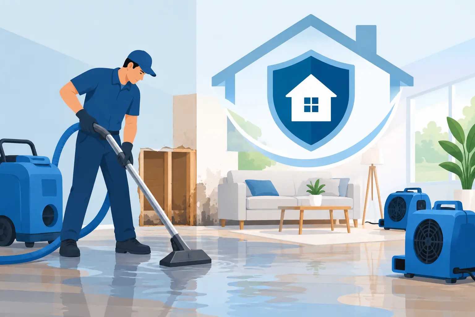 How Restoration Firms Protect Your Home After Water Damage