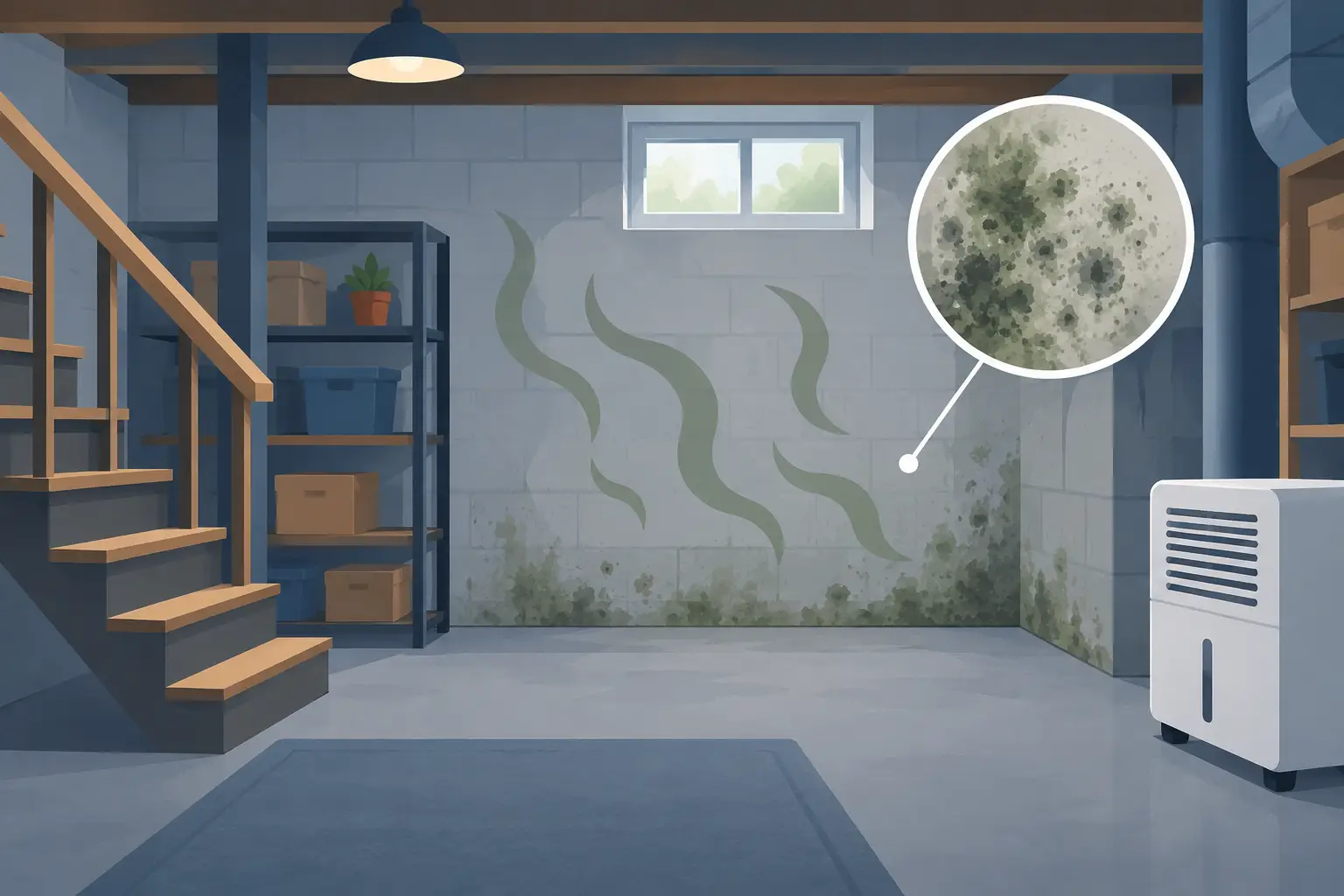 Why Does a Basement Smell Musty? Find the Cause