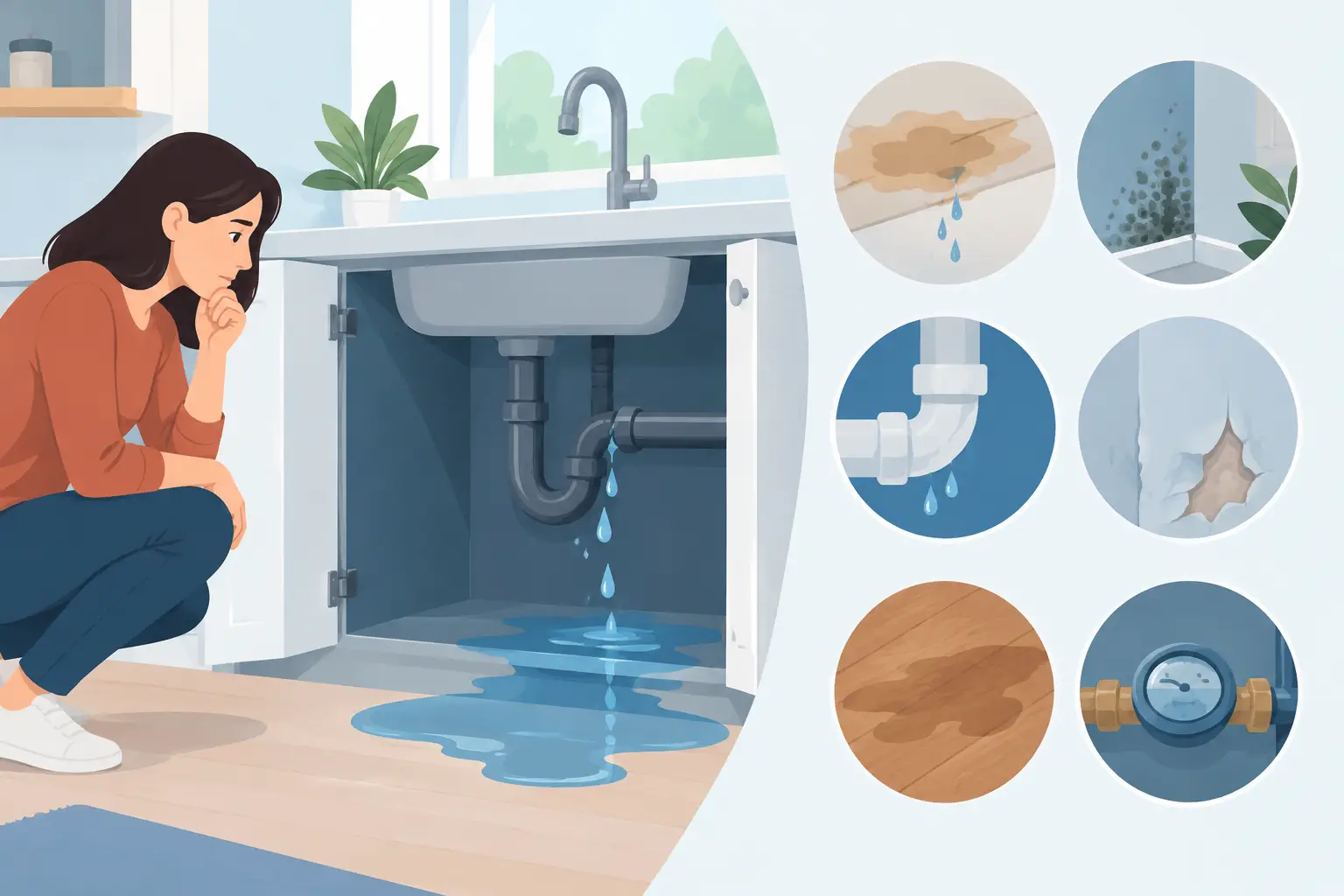 10 Signs of Plumbing Leak Damage at Home