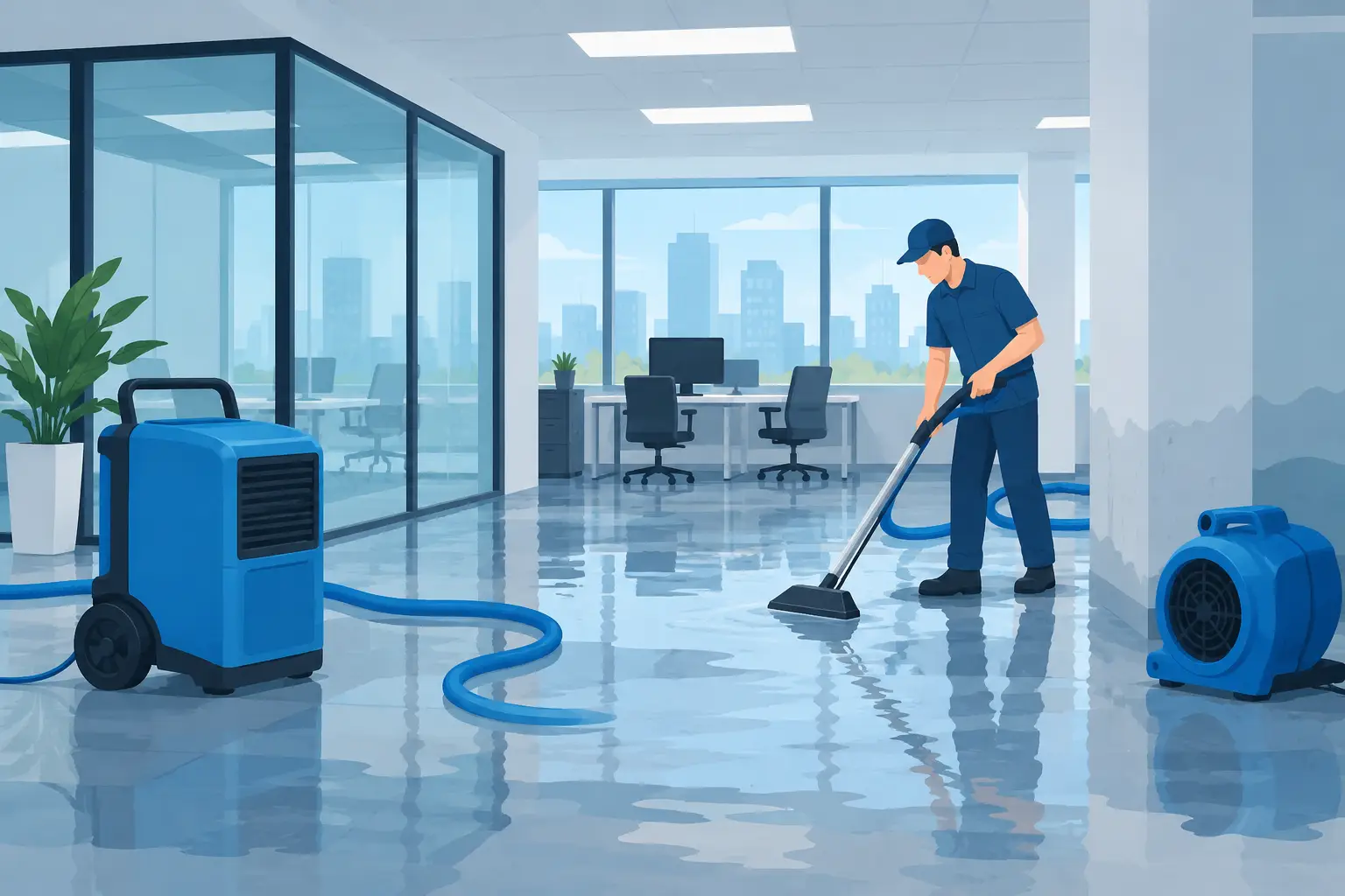 A Guide to Commercial Water Damage Recovery